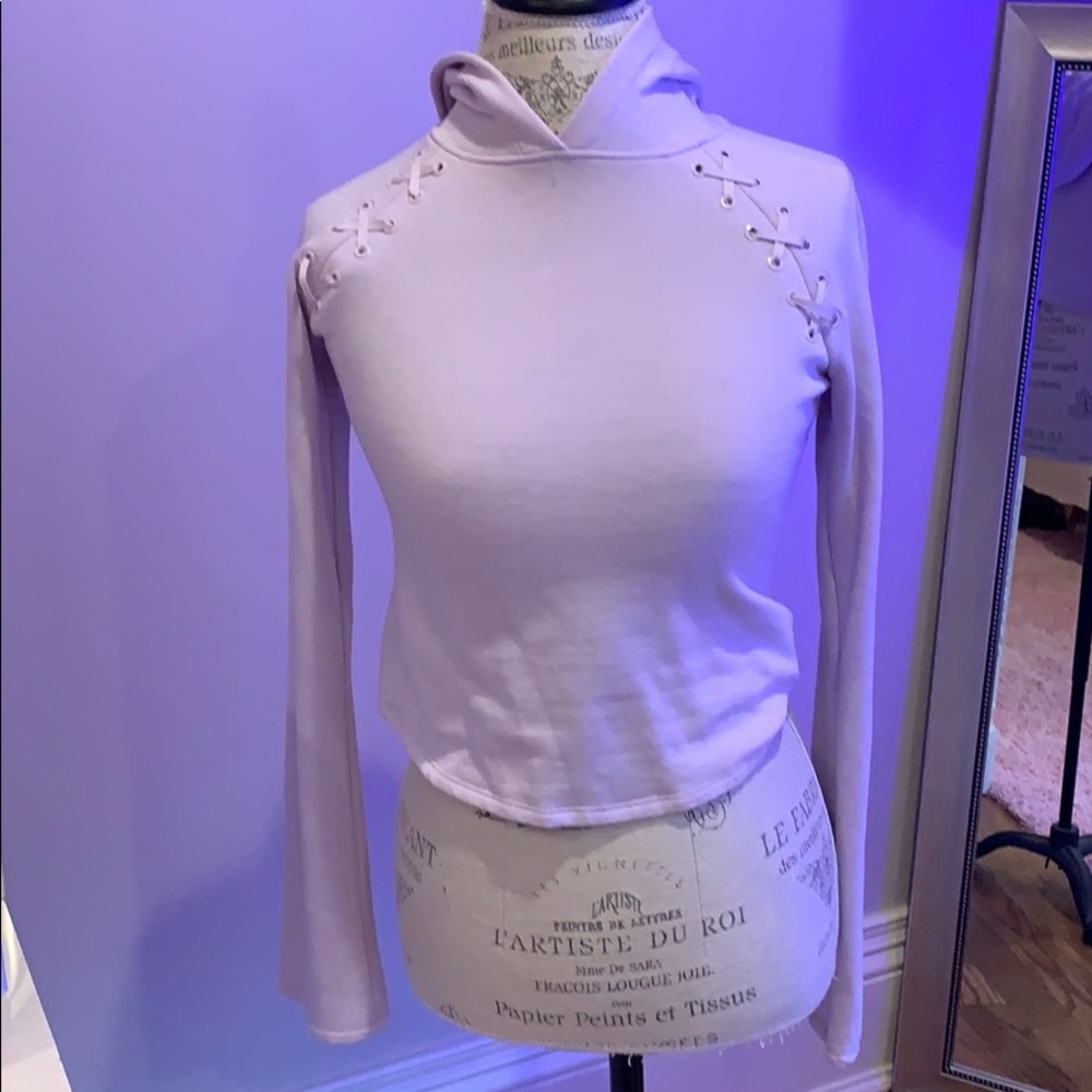 Lavender sweatshirt